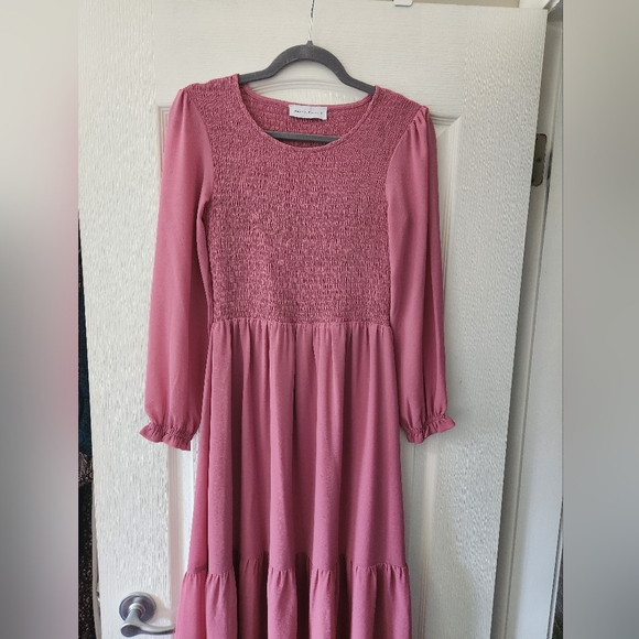 Pink summer dress- Mad about style - Picture 1 of 4